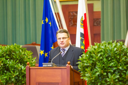 Bayerns Justizminister Bausback bei der feierlichen Einweihung des Justizpalasts in Bayreuth Bayerns Justizminister Bausback bei der feierlichen Einweihung des Justizpalasts in Bayreuth