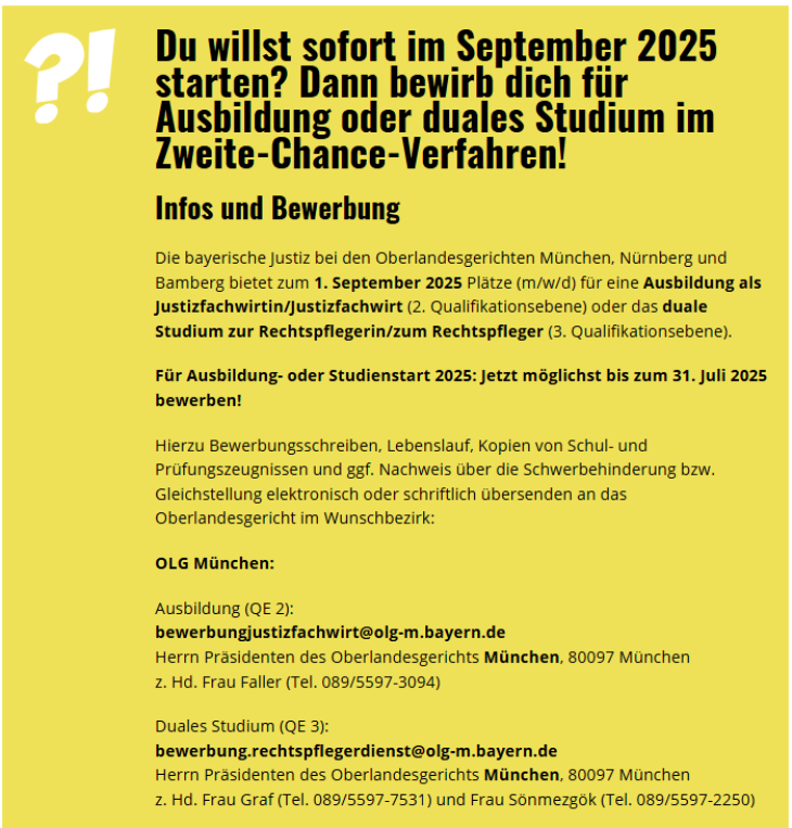 Zweite-chance-verfahren 2025 Zweite-chance-verfahren 2025