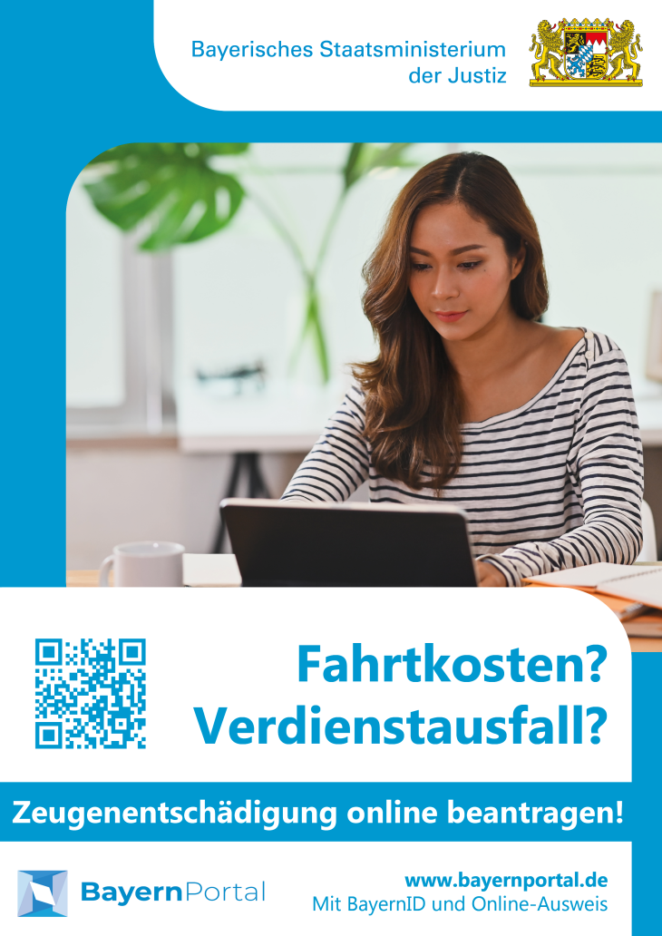 Zeugenentschädigung Plakat Din A4 Rgb