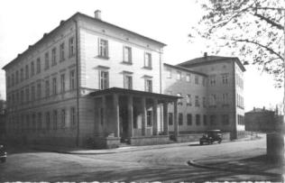 Das Amtsgerichtsgebäude in der Bismarckstraße um 1936 Das Amtsgerichtsgebäude in der Bismarckstraße um 1936