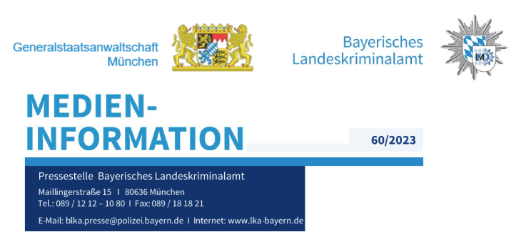 Pressemitteilung 60-2023 Pressemitteilung 60-2023