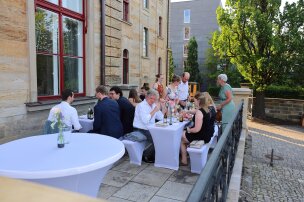 Auf der Terrasse