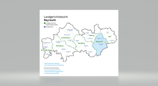 Übersichtskarte Landgerichtsbezirk Bayreuthscreen Übersichtskarte Landgerichtsbezirk Bayreuthscreen