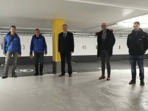 Landgericht Memmingen - offizielle Übergabe der sanierten Tiefgarage Landgericht Memmingen - offizielle Übergabe der sanierten Tiefgarage