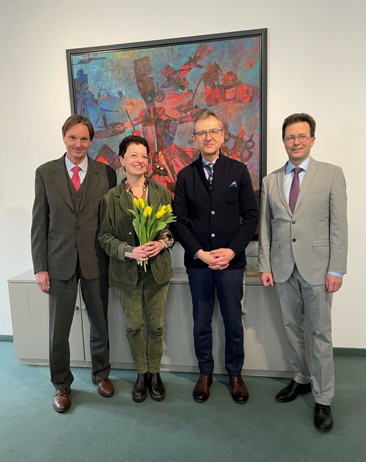 Justizmedaille für Handelrichterin Constanze Schwaderer Justizmedaille für Handelrichterin Constanze Schwaderer