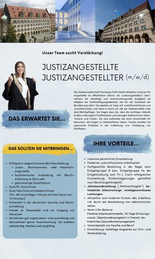 Stellenanzeige Sta I