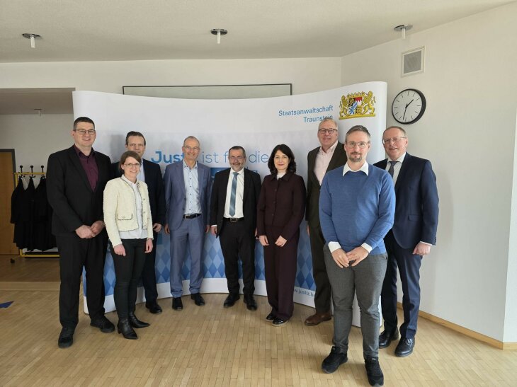 Antrittsbesuch Des Neuen Generalstaatsanwalts - Gruppenfoto