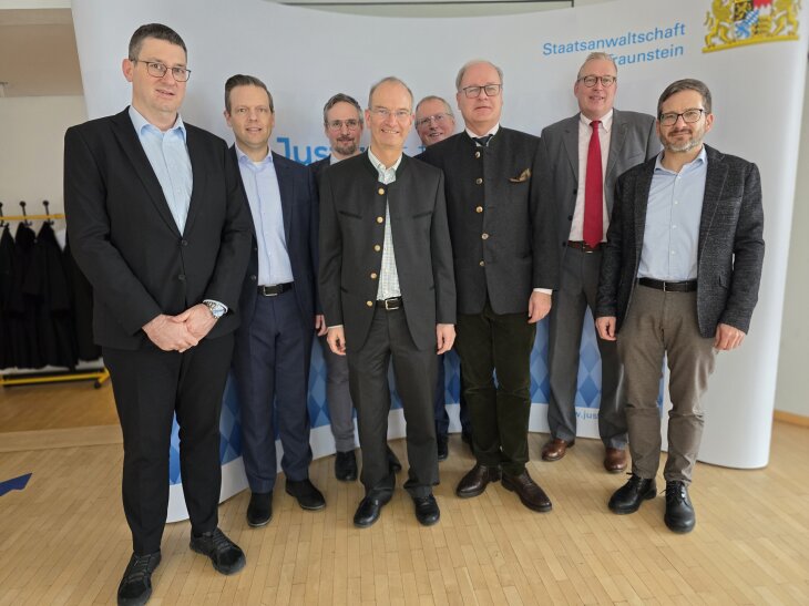 Hoher Besuch Bei Der Staatsanwaltschaft Traunstein