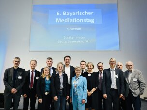 6. Bayerischer Mediationstag mit Staatsminister Georg Eisenreich
