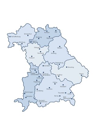 Karte Jvaen Bayern 2026